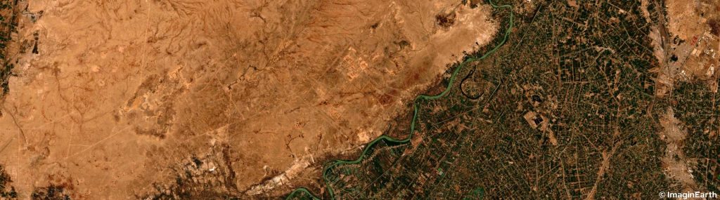 Space observation to improve water stress management