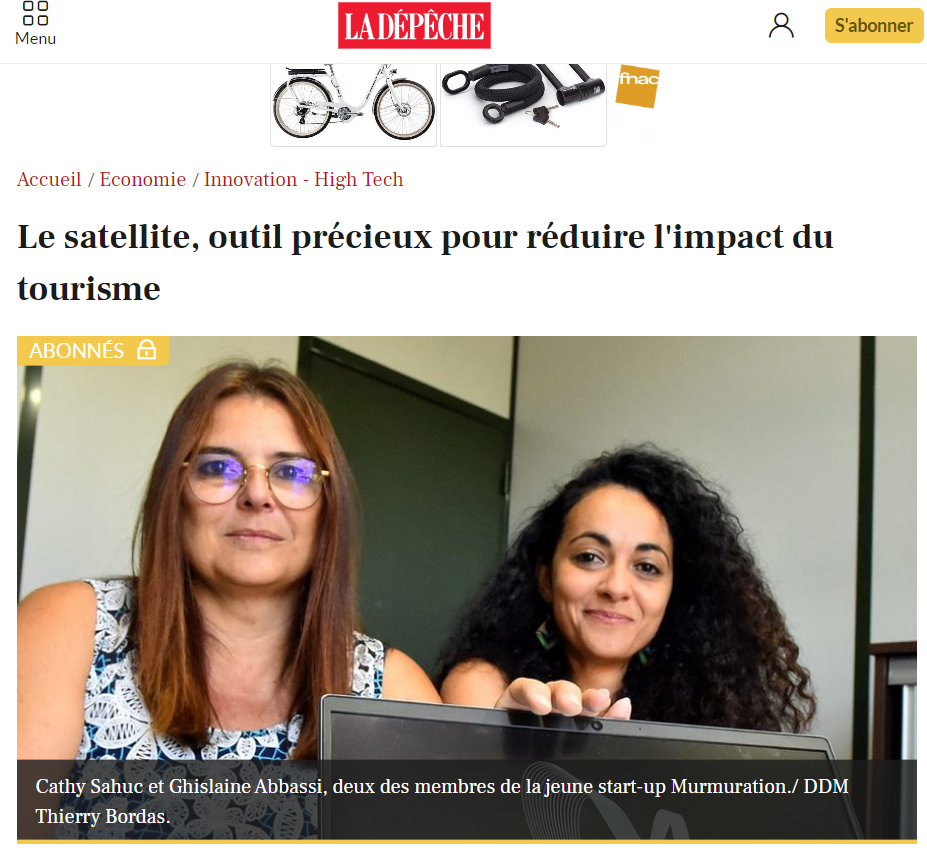 The satellite, a valuable tool for reducing the impact of tourism