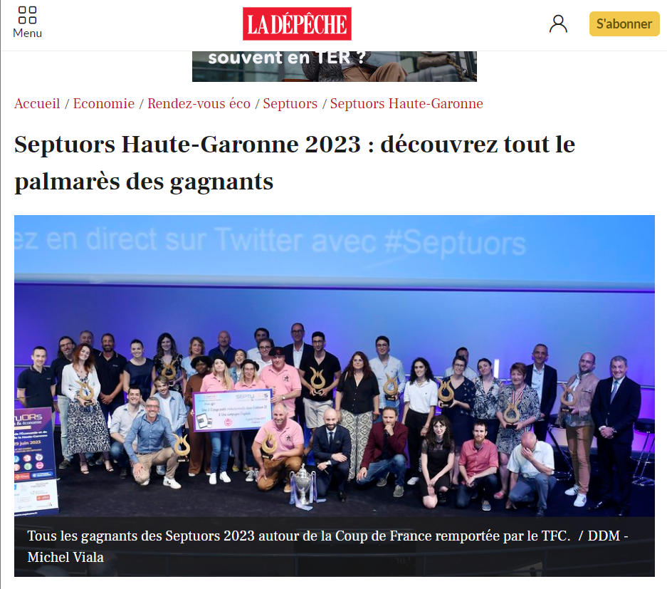Septuors Haute-Garonne 2023: Discover all the winners